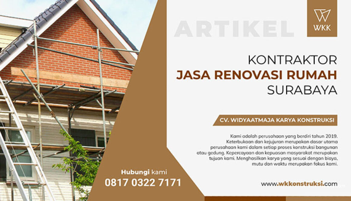 Jasa Renovasi Rumah Surabaya