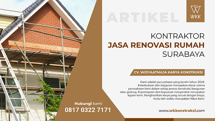Jasa Renovasi Rumah Surabaya